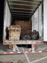 233 Pounds of Meth in Tractor Trailer Seized at Checkpoint