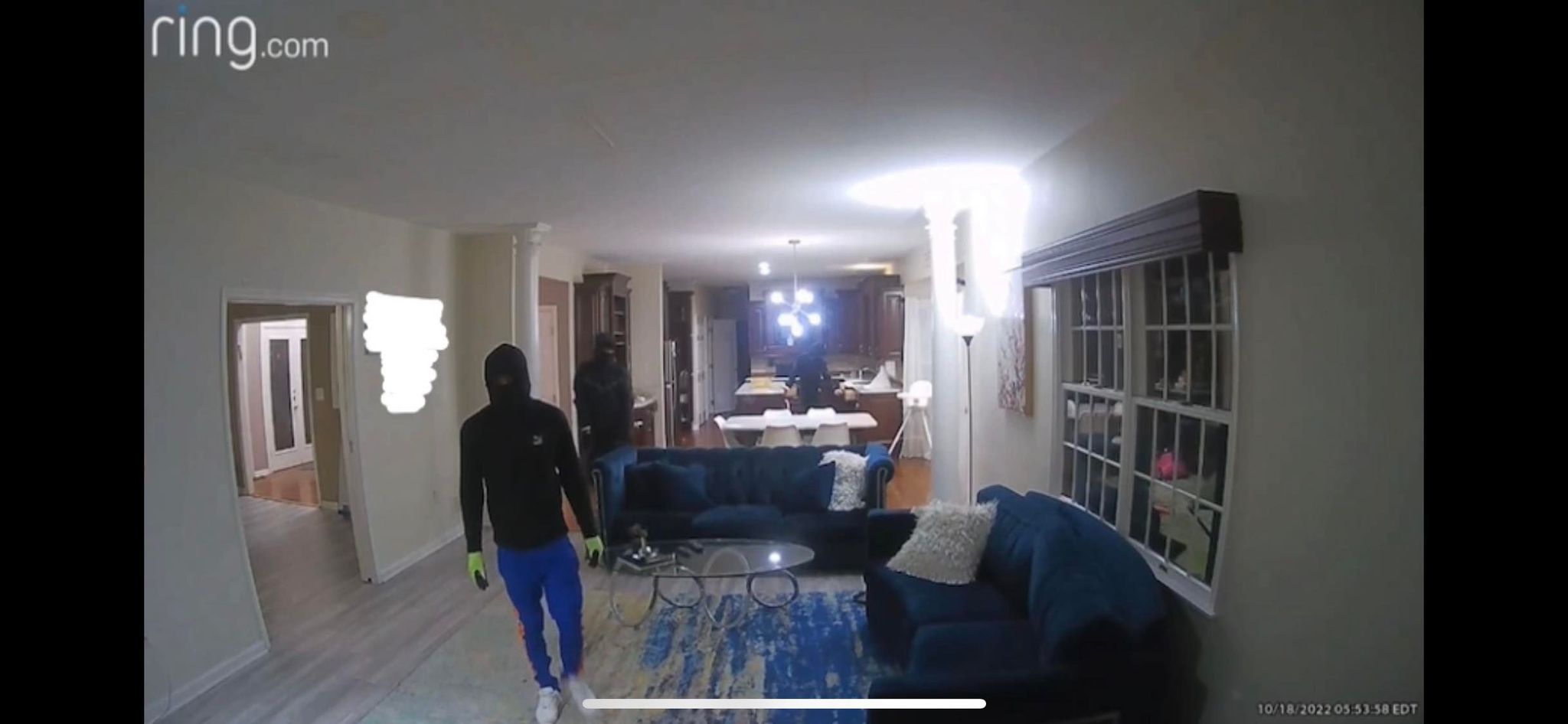 RING video : On Tuesday, October 18, 2022, patrol units were dispatched to Hickory Street in reference to a residential burglary.
