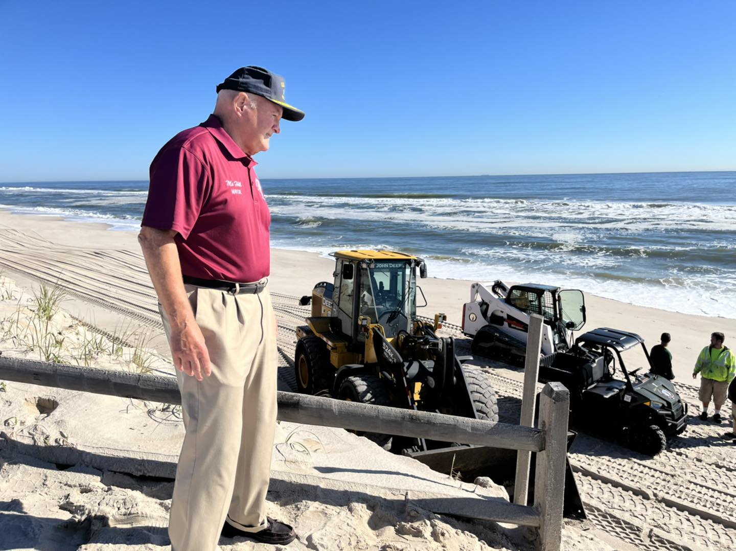Gone again: Videos show eroded beach, 10-foot tall cliffs at Ortley Beach after Ian passes