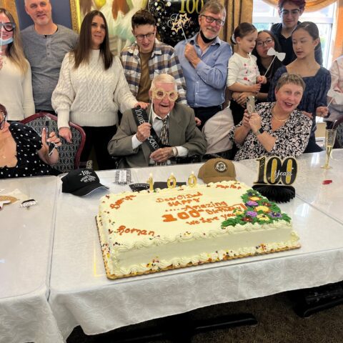 Toms river world war ii veteran celebrates 100th birthday - photo licensed by shore news network.