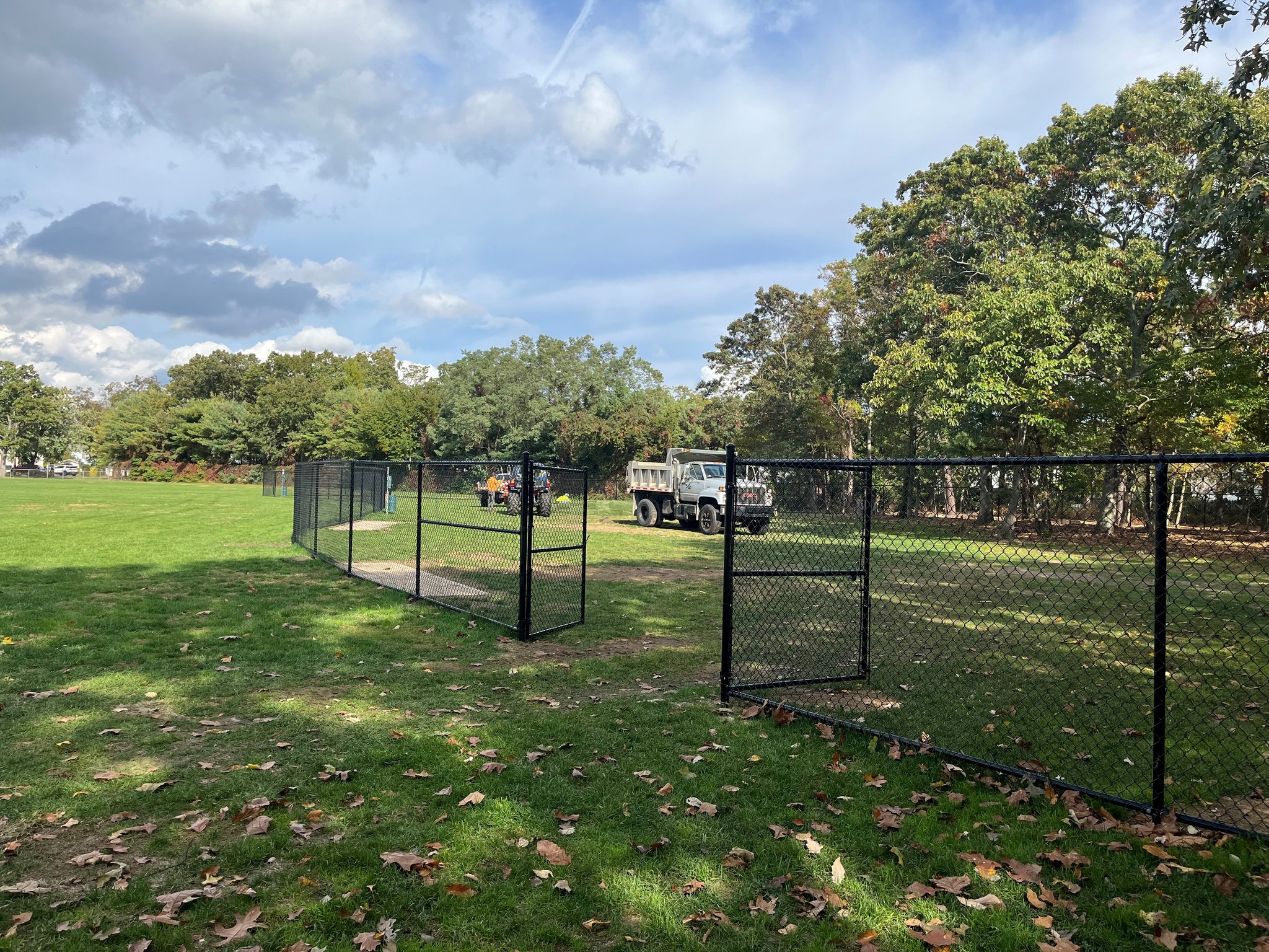 The new dog park, part of Silverton Park on Maine Street, is scheduled to open on November 1, Mayor Mo Hill announced.