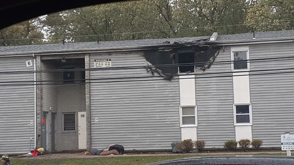 Fire at Silver Ridge Apartments