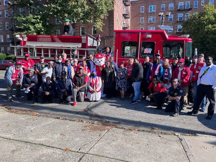 The Newark Fire Division, in partnership with the American Red Cross, installed free smoke detectors at residences in the South Ward on Saturday, October 15, 2022.