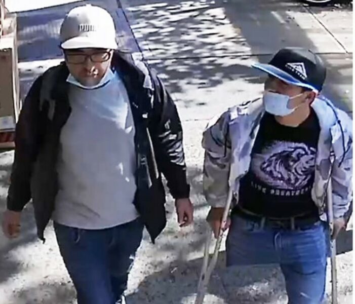 Wanted for grand larceny: know them? On 10/7 at 1:00pm, inside 35-06 broadway in queens, 2 unknown individuals approached an 86-year-old female victim & removed her wallet containing $40 cash & apple iphone from her pocketbook.