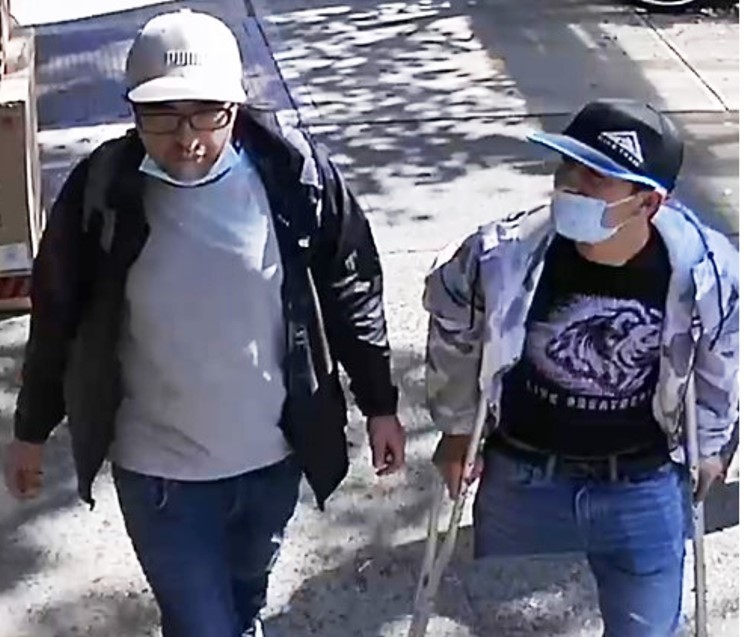 WANTED for GRAND LARCENY: Know them? On 10/7 at 1:00PM, inside 35-06 Broadway in Queens, 2 unknown individuals approached an 86-year-old female victim & removed her wallet containing $40 cash & Apple iPhone from her pocketbook.