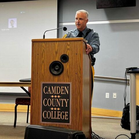 Lt. Colonel korte had the opportunity to explain the importance of building relationships within the community to create strong partnerships around the common goal of reducing violence.