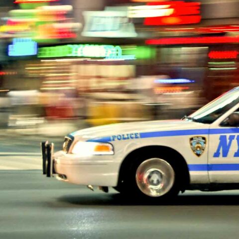 Nypd officers responding to emergency call. File photo by roy janssen