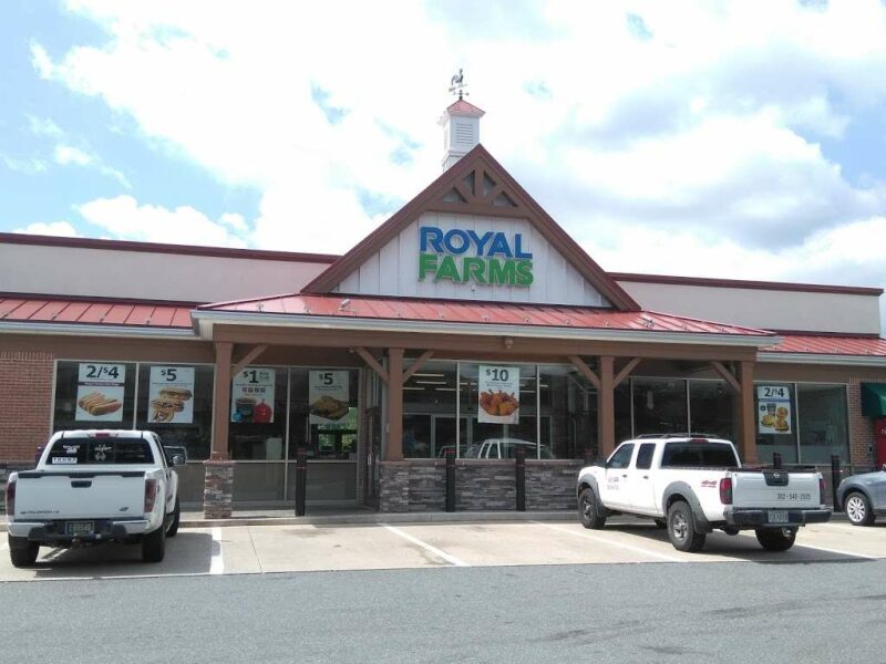Royal farms located at 2808 pulaski highway
