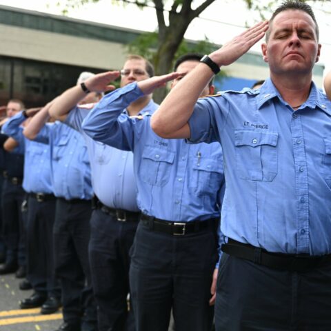 New york remembers female firefighter murdered on the job thursday - photo licensed by shore news network.