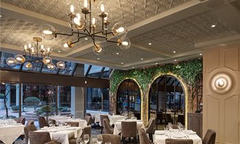 Case Study: Italian Kitchen Restaurant Creates Fresh and Classic Ceiling with Ceilume