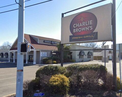 Charlie Brown's restaurant, Toms River New Jersey located on Hooper Avenue in Silverton
