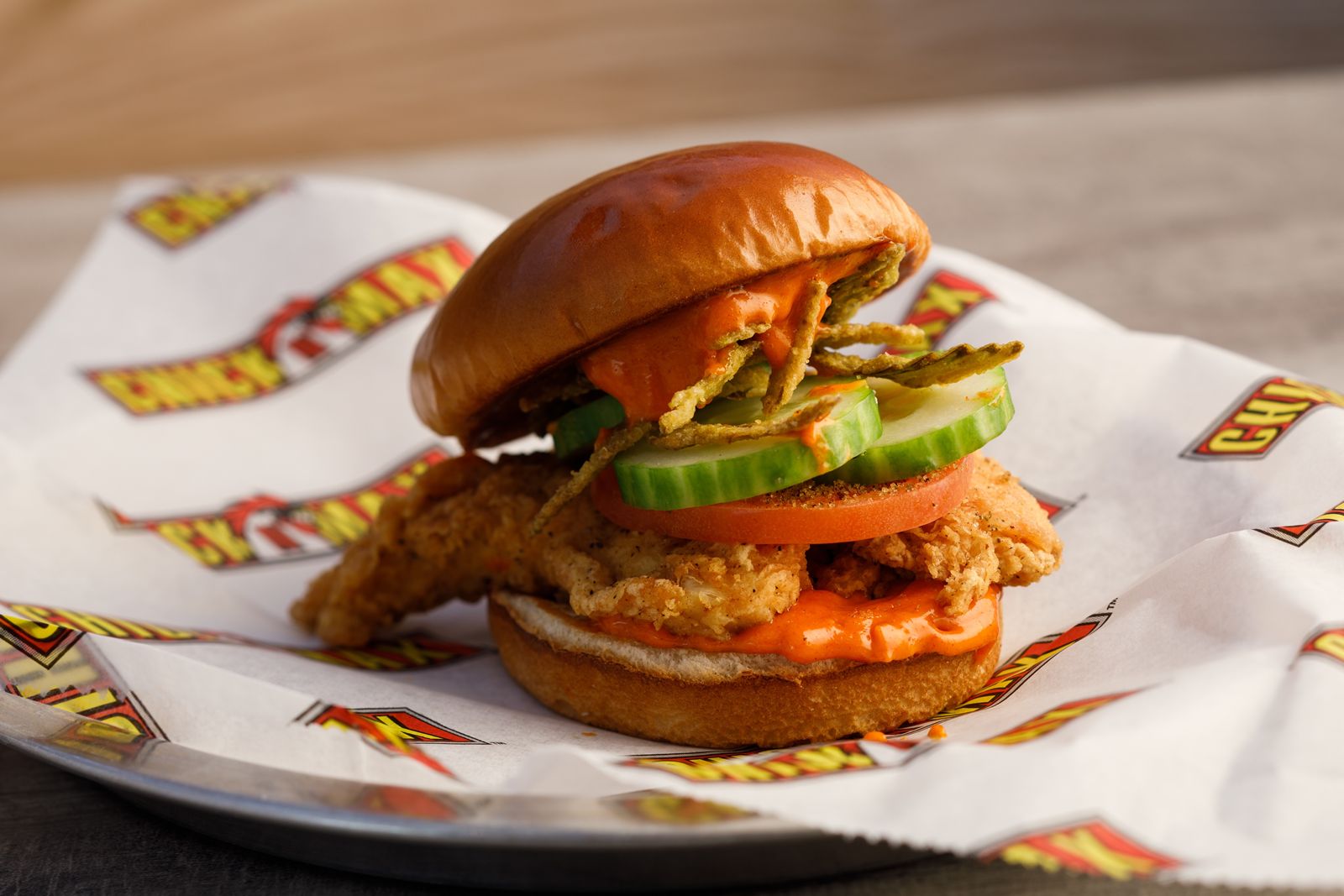 Chick N Max Rolls Out Two New Sandwiches on Heels of Its Franchise Expansion Announcement Chick N Max Sweet & Spicy Chicken Sandwich