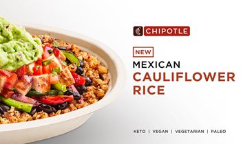 Chipotle Tests Mexican Cauliflower Rice
