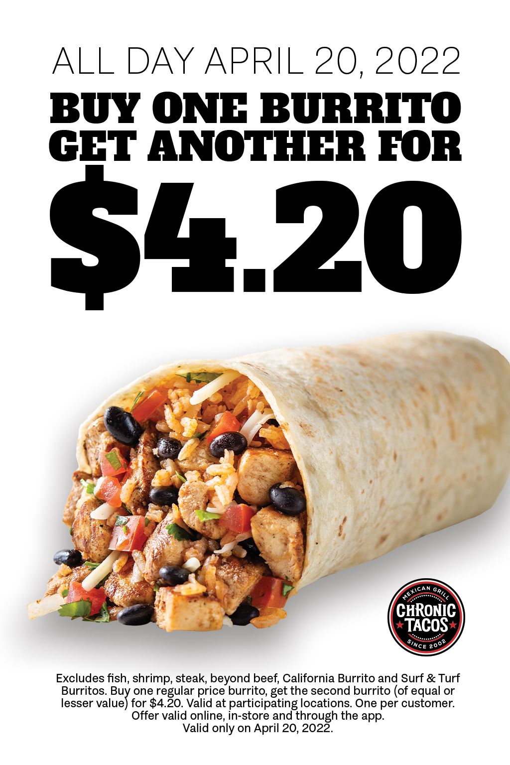 Chronic Tacos Offers 4/20 Special To Celebrate the Big Day