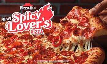 Comin’ in Hot! Pizza Hut Launches New Spicy Lover’s Pizza