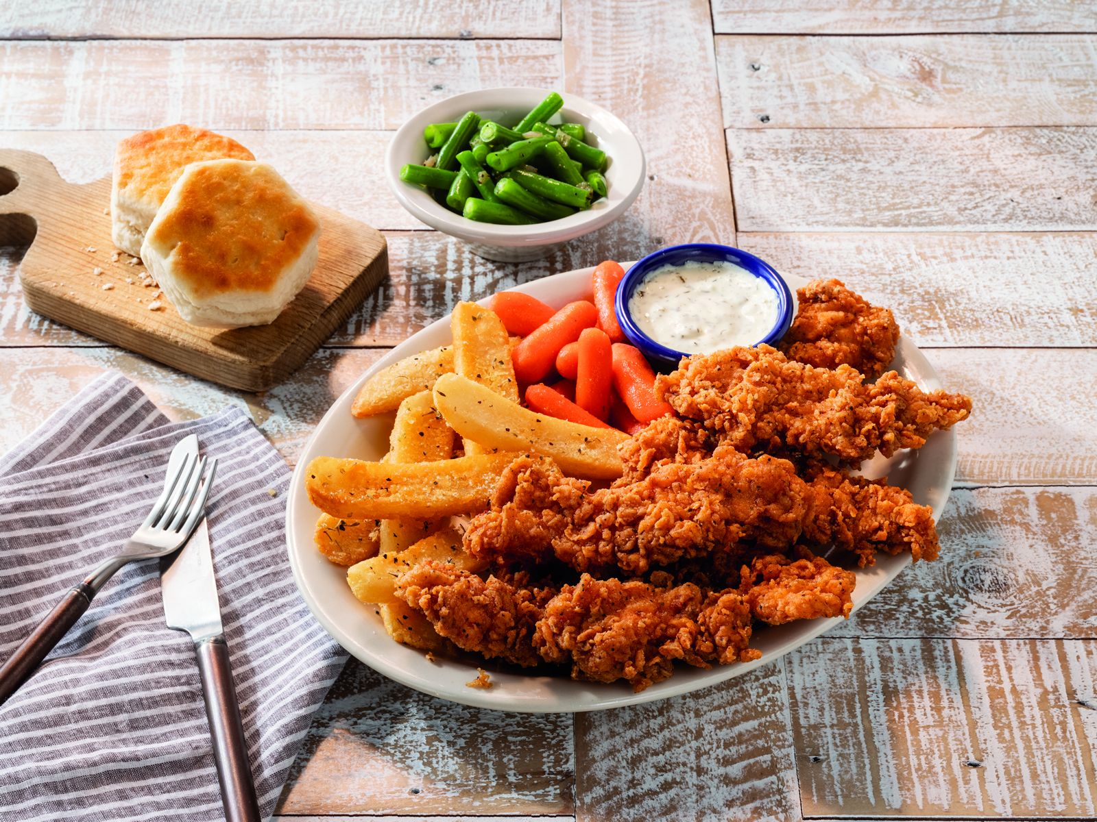 Cracker Barrel Hand-Breaded Fried Chicken Tenders Cracker Barrel Old Country Store Launches New Homestyle Favorites Crafted With Care Ahead of Mother's Day