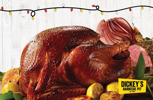 Cue' the Holidays with Dickey's Barbecue Holiday Feasts