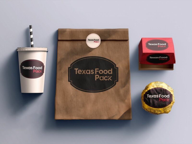 Custom print foodservice packaging made easy with texas food pack