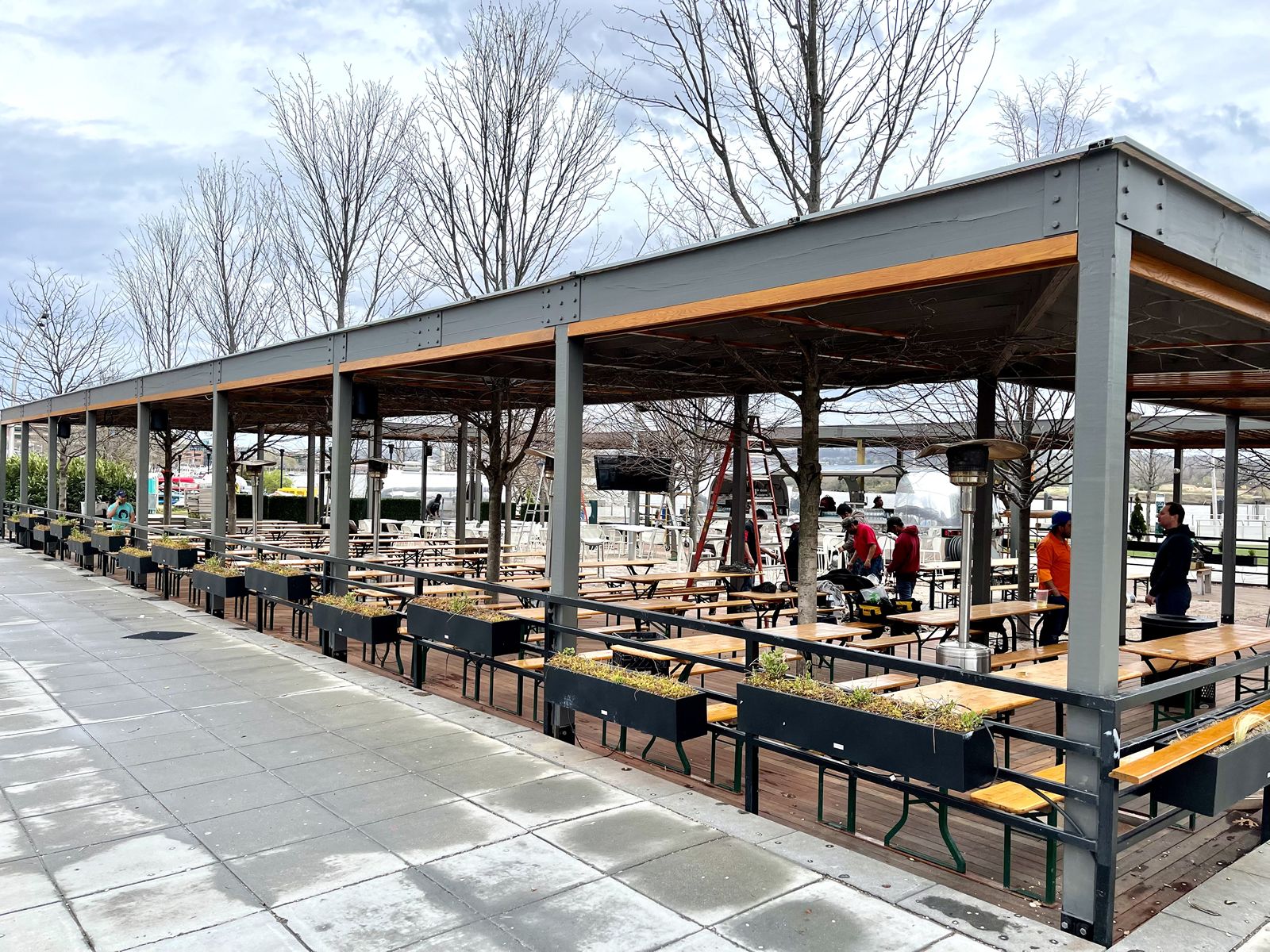 Dacha Beer Garden Navy Yard Reopens Just in Time for Baseball, Brews, and Springtime Vibes