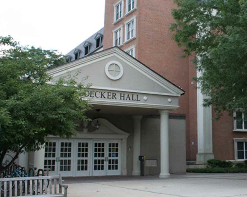 Decker Hall - Photo by TCNJ.