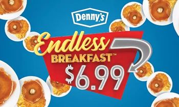 Denny’s Seeks to Help Americans Impacted by Rising Inflation with $6.99 Endless Breakfast Promotion