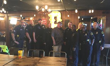 Dickey’s Barbecue Pit Continues 80th Anniversary Celebration with Donation to Ennis Police Department