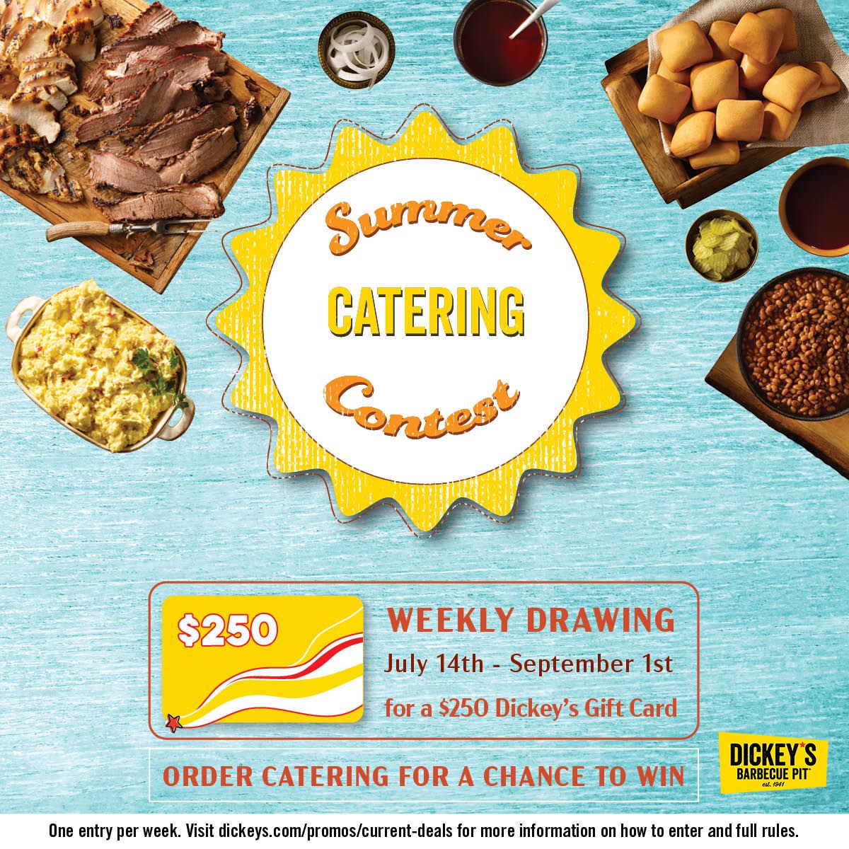 Dickey's Barbecue Pit's Summer Catering Contest