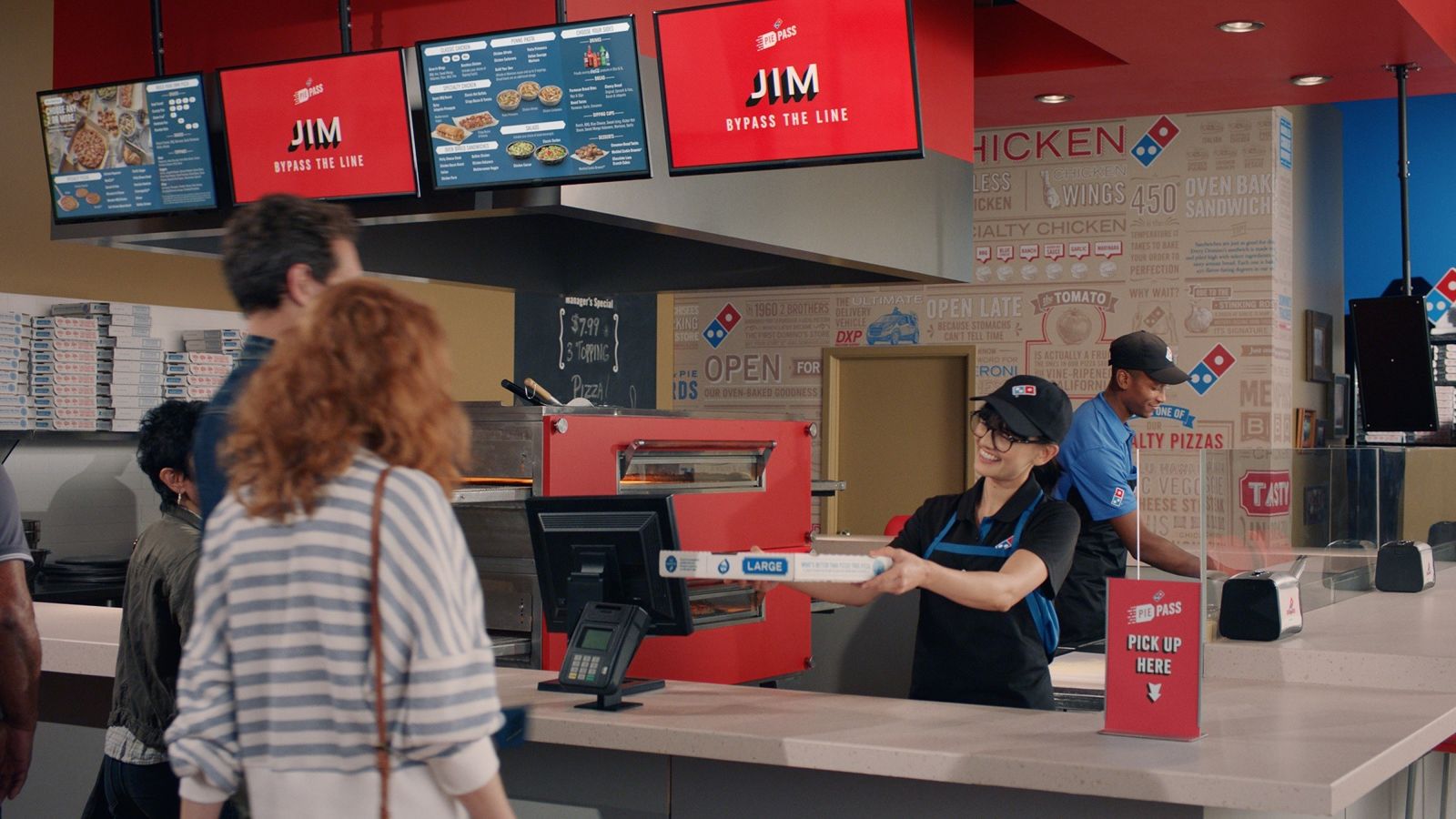 Dominos and Uber Eats delivery is good news for local franchises