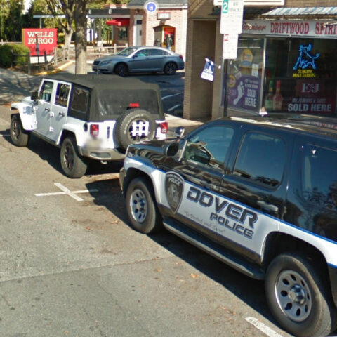 Man charged or felony gun possession durnig traffic stop in dover - photo licensed by shore news network.