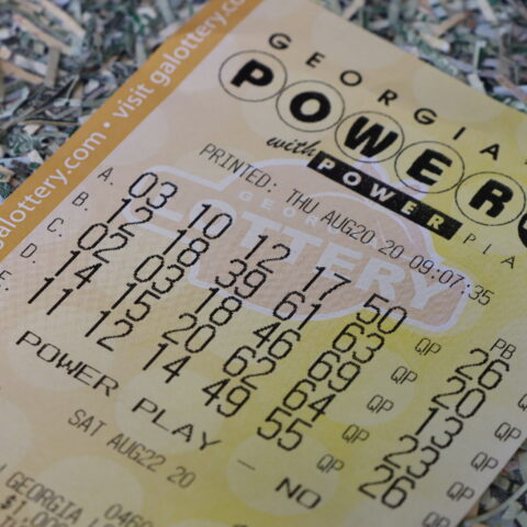 Powerball ticket