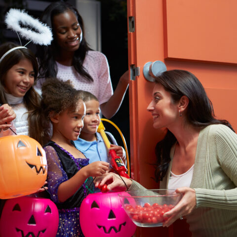 Halloween trick or treat - file photo