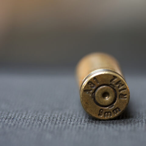 Spent shell casing - file photo
