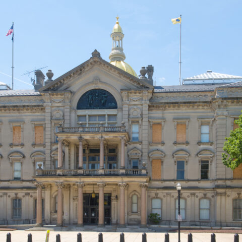 New jersey state house, trenton, new jersey, usa. New jersey state house is american renaissance style built in 1792. It is the third-oldest state house in continuous legislative use in the united states.