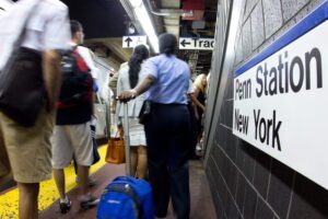 Homeless woman struck and killed by train at penn station