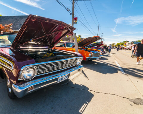 Classic car show