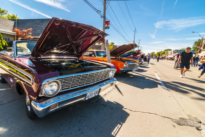 Classic car show