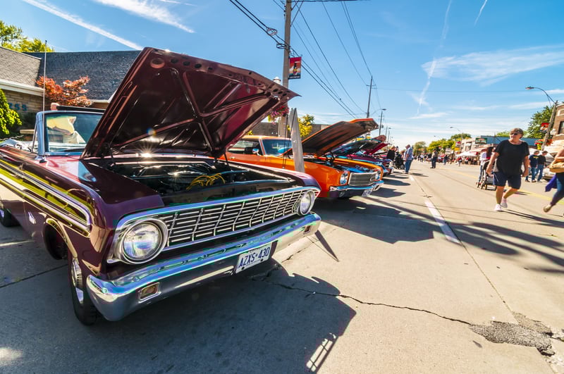 Classic car show