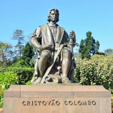 Christopher columbus statue