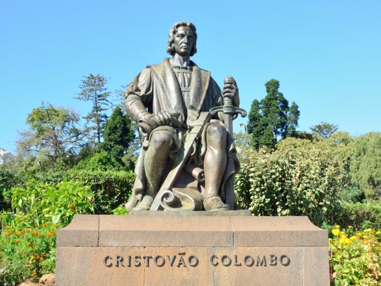 Christopher columbus statue