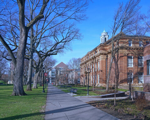 Main campus of Rutgers University