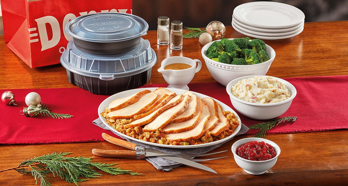 Easing Back into Holiday? Denny's Turkey & Dressing Dinner Pack is Here to Provide a Convenient and Delicious Thanksgiving Dinner