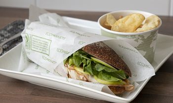 Eco-Products Introduces New Compostable Sandwich Wrap