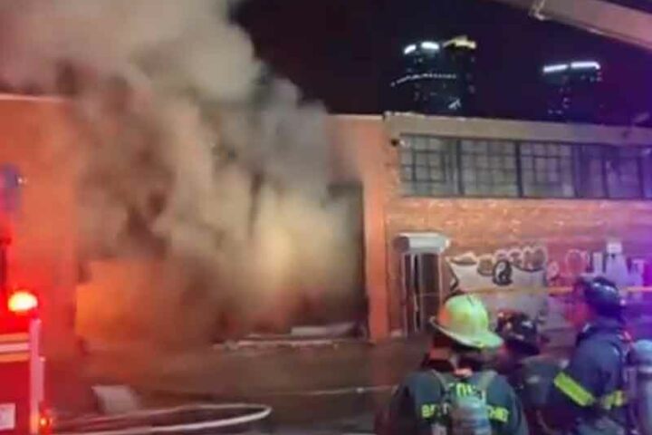 4-alarm fire at 47-46B 30th Street
