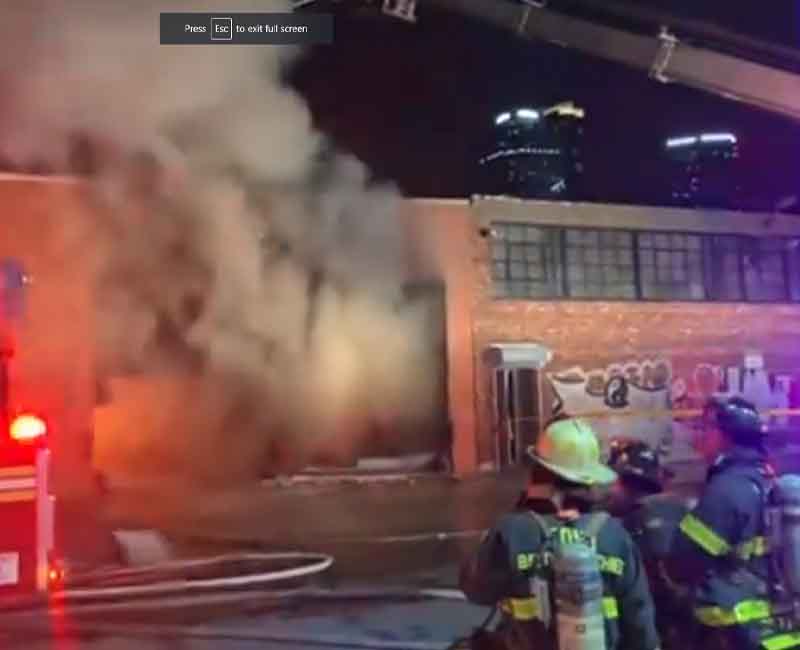 4-alarm fire at 47-46B 30th Street