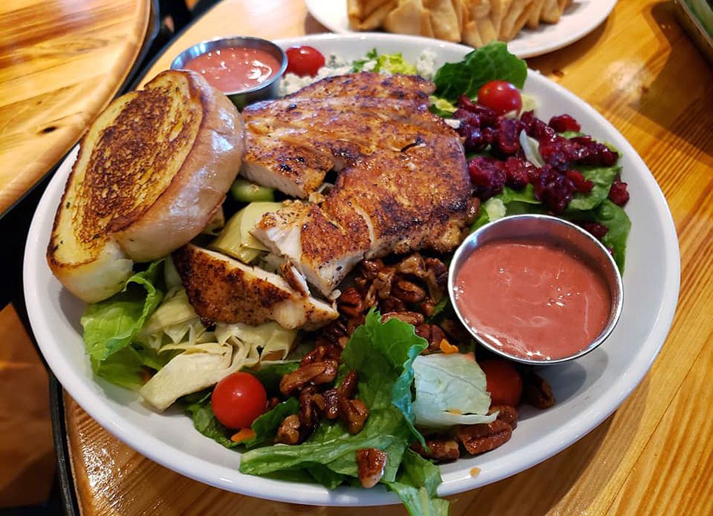 Bombshells Restaurant & Bar Pin Up Girl Salad First Bombshells Restaurant & Bar Franchise Opens in San Antonio