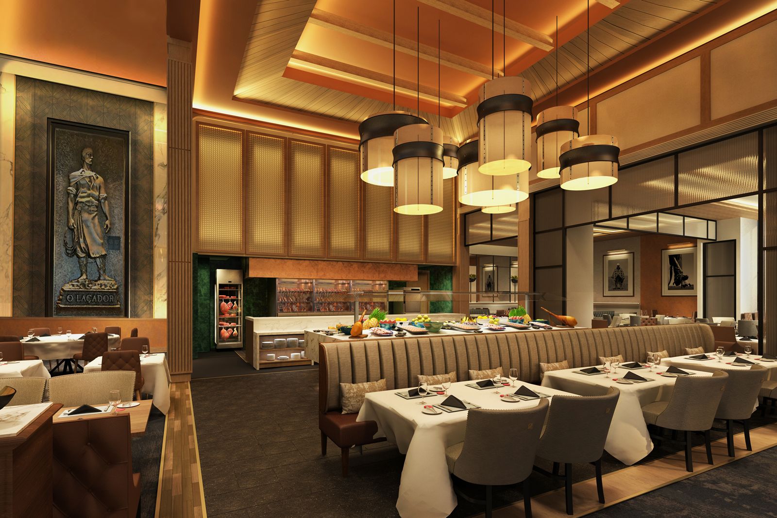 Fogo de Chão Utilizes Harrison's Expertise to Showcase Enhanced Design in Oak Brook Restaurant