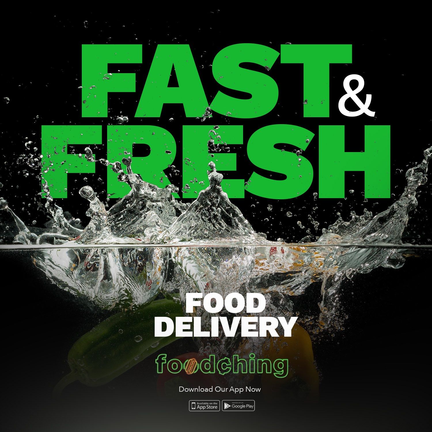 FoodChing Food & Drink Delivery Disrupting Market with FREE DELIVERY