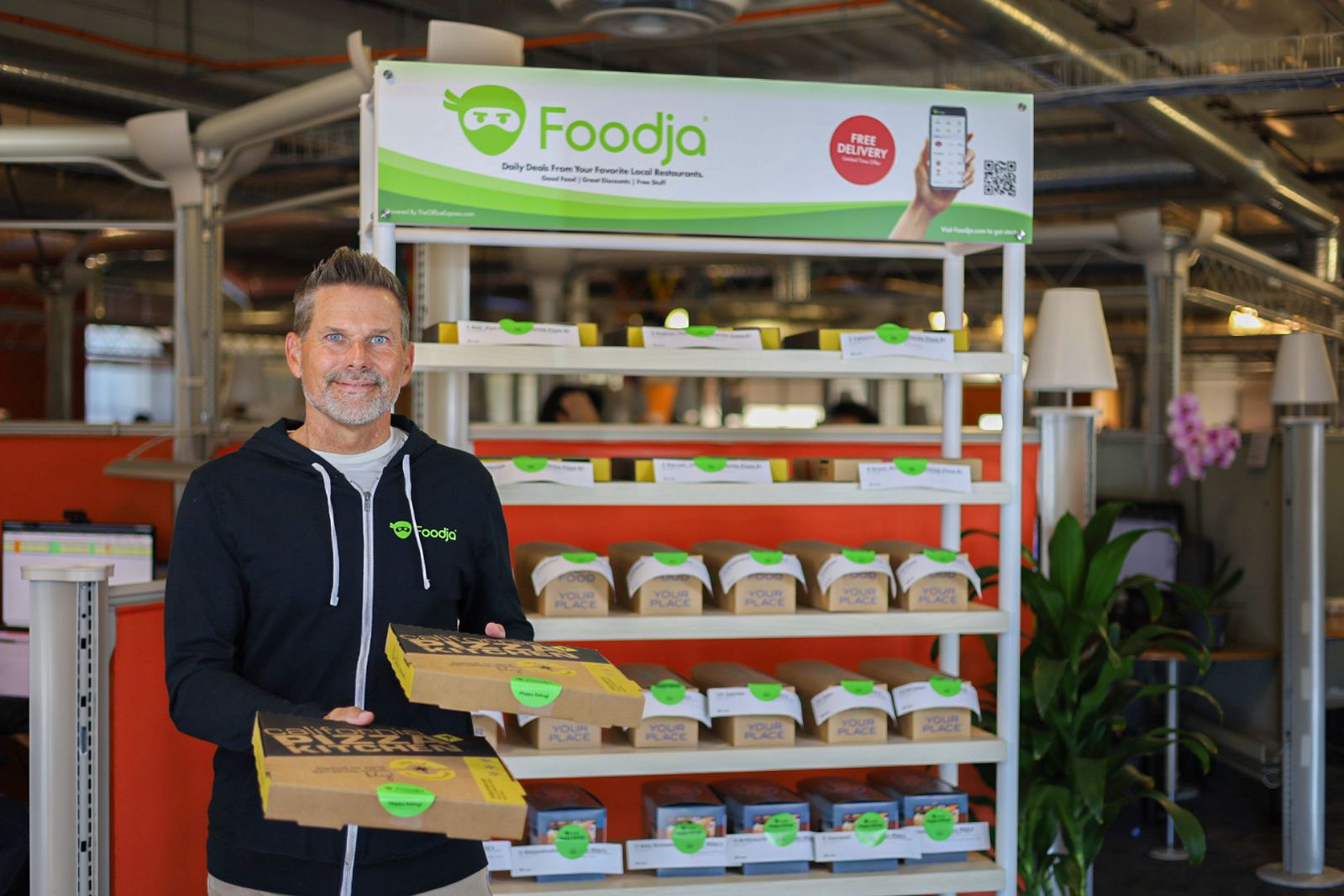 Foodja Expands With New 'Cafe' Contactless Employee Lunch Program