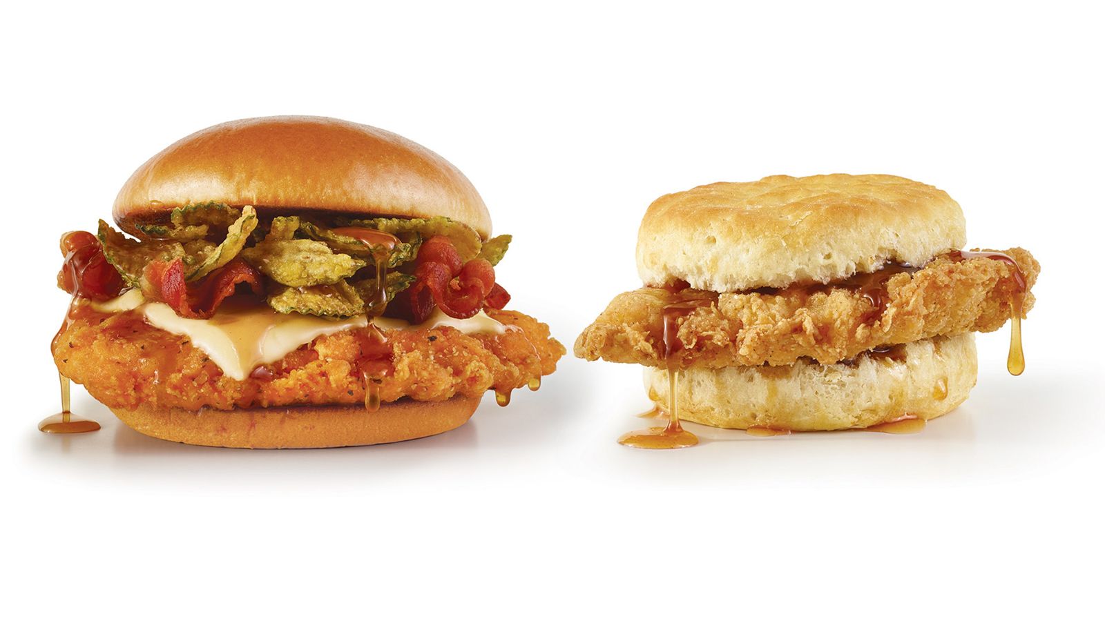 Forged in Flavor: Wendy's New Hot Honey Duo of Craft Sandwiches Delivers Sweet, Sweet Heat Morning, Noon and Night