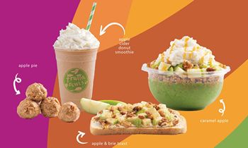 Frutta Bowls Celebrates Season with New Apple Spiced “Legends of Fall” Menu Items